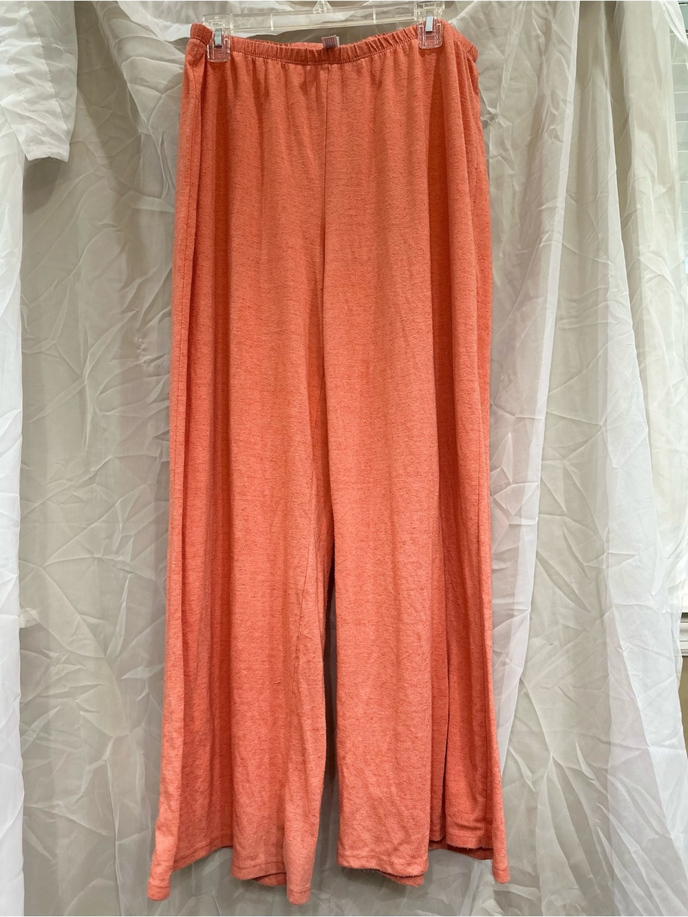 stars above Coral Wide Leg Elastic Waist Pants